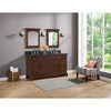 James 60-inch Vanity - English Chestnut Furniture Ryvyr 