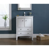 Kent 24-inch Vanity - Whitewash Furniture Ryvyr 