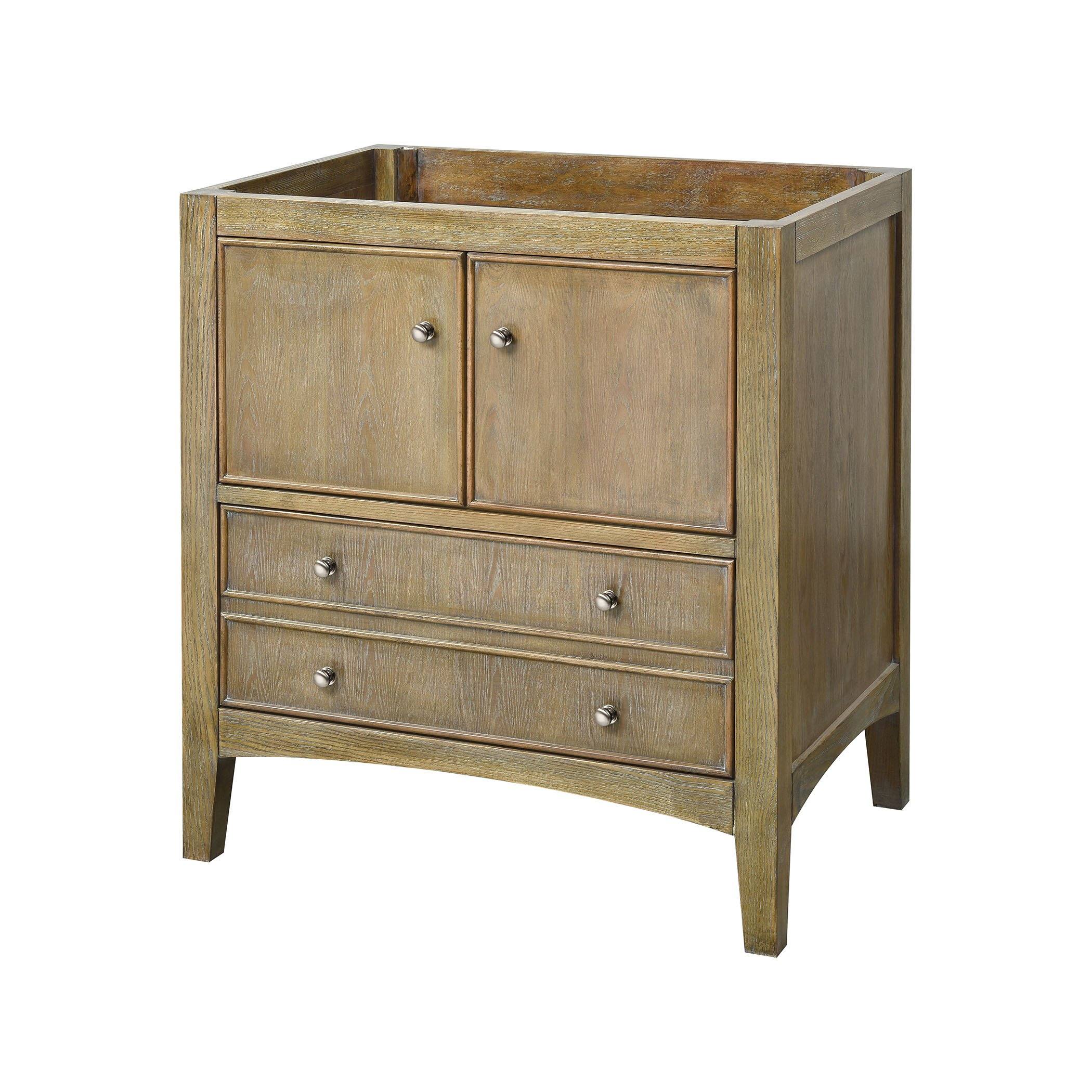 Kent 30-inch Vanity - Natural Ash Stain Furniture Ryvyr 