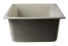 Biscuit 35" Drop-In Single Bowl Granite Composite Kitchen Sink Sink Alfi 