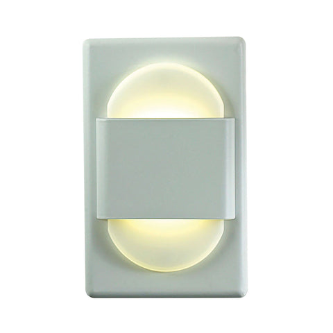 EZ Step White LED Step Light for Standard Junction Box Wall Thomas Lighting 