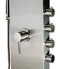 Stainless Steel Shower Panel with 2 Body Sprays