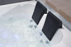 5ft Clear Rounded Corner Acrylic Whirlpool Bathtub for Two Bathtub Alfi 