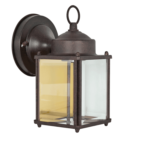One Light Lantern - Rubbed Bronze