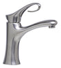 Brushed Nickel Single Lever Bathroom Faucet Faucets Alfi 