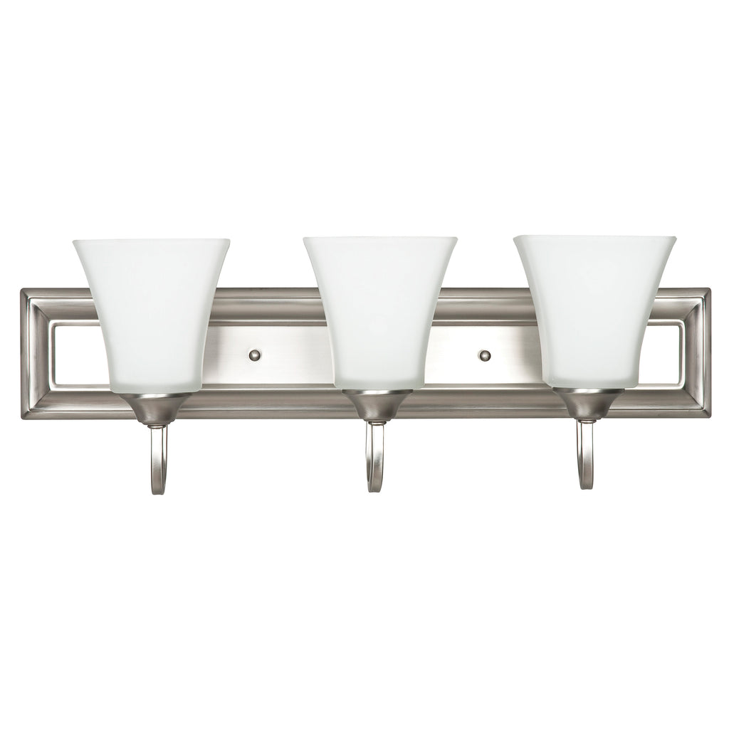 Three Light Vanity - Satin Nickel