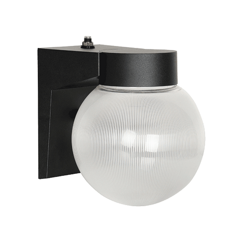 LED Porch Fixture With Photocell - Black