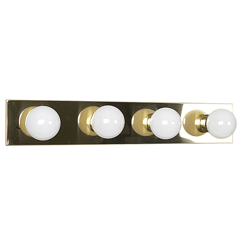 Four Light Vanity - Polished Brass
