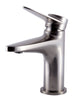 Brushed Nickel Modern Single Hole Bathroom Faucet Faucets Alfi 