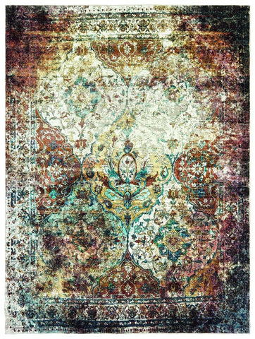 Pj Bohemian Collection Rug - Martinique Multicolor (3 Sizes) Rugs United Weavers Mat 1'10" x 3' 