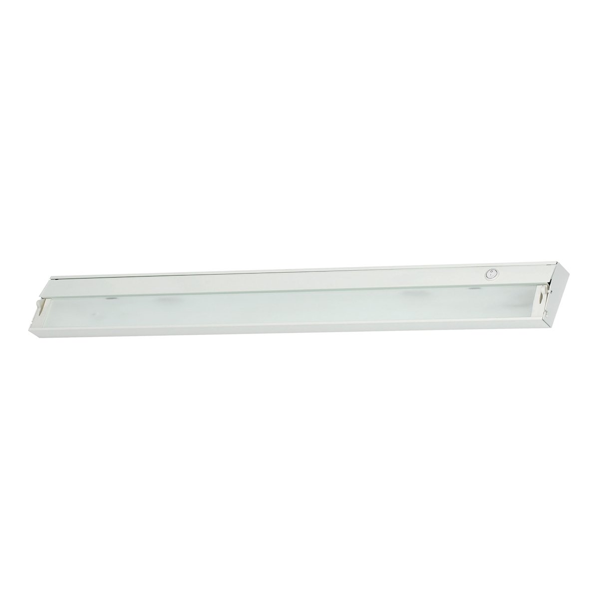 ZeeLine 6 Lamp Xenon Cabinet Light In White With Diffused Glass Under Cabinet Elk Lighting 