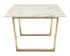 Atlas Coffee Table Stone & Gold Furniture Zuo 